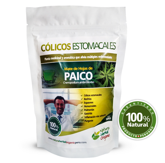 Mate de hojas de Paico